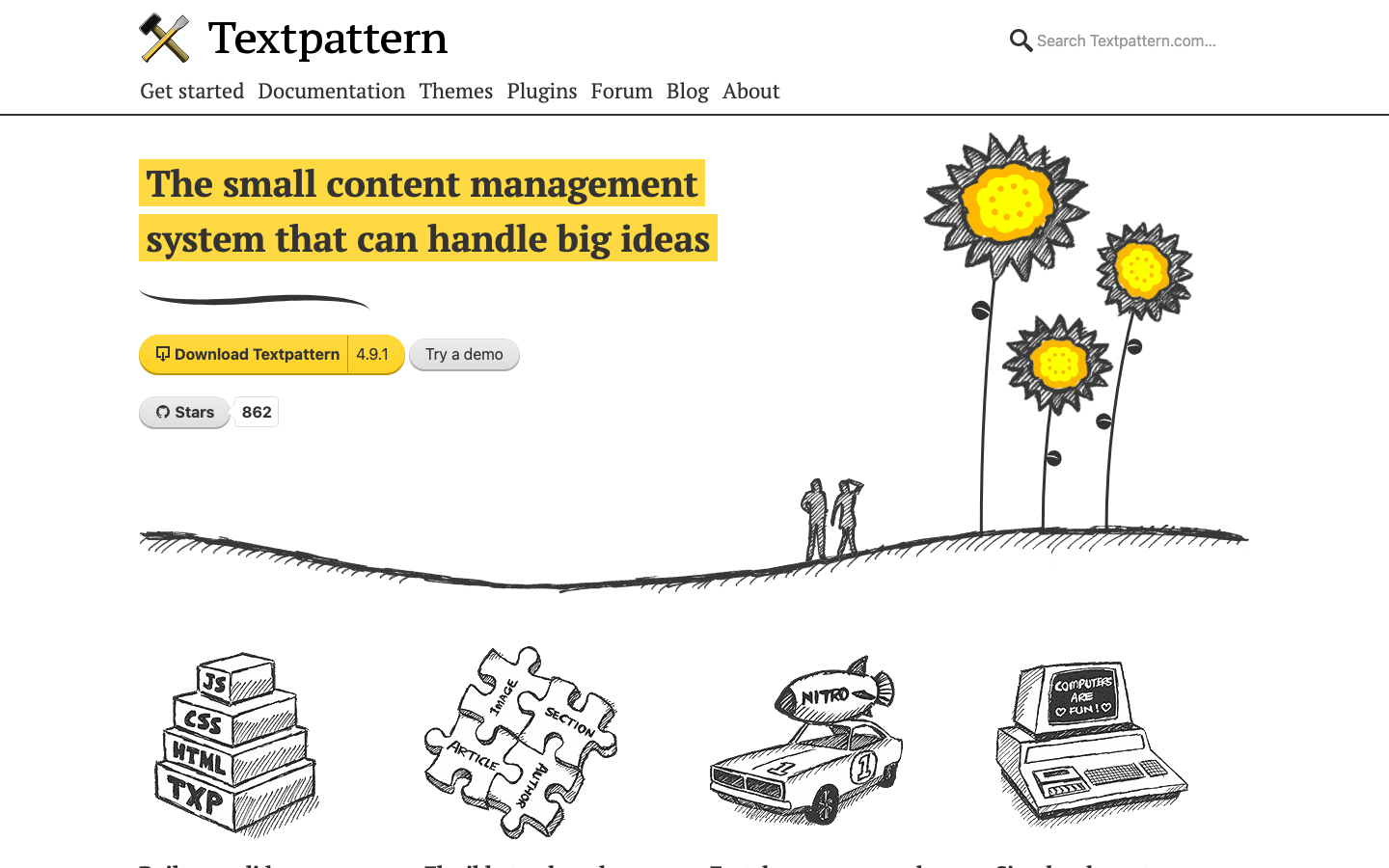 textpattern screenshot