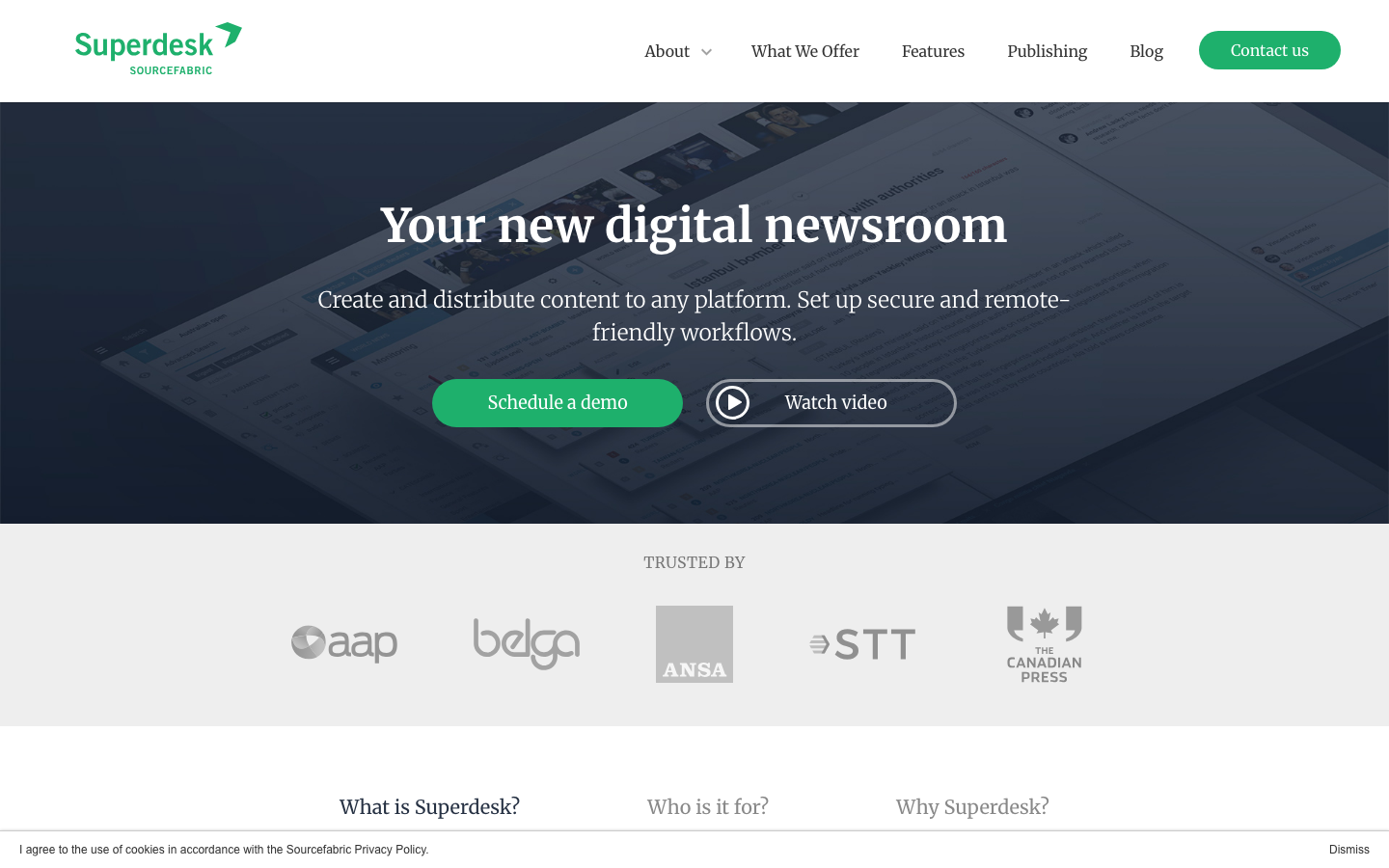 superdesk screenshot