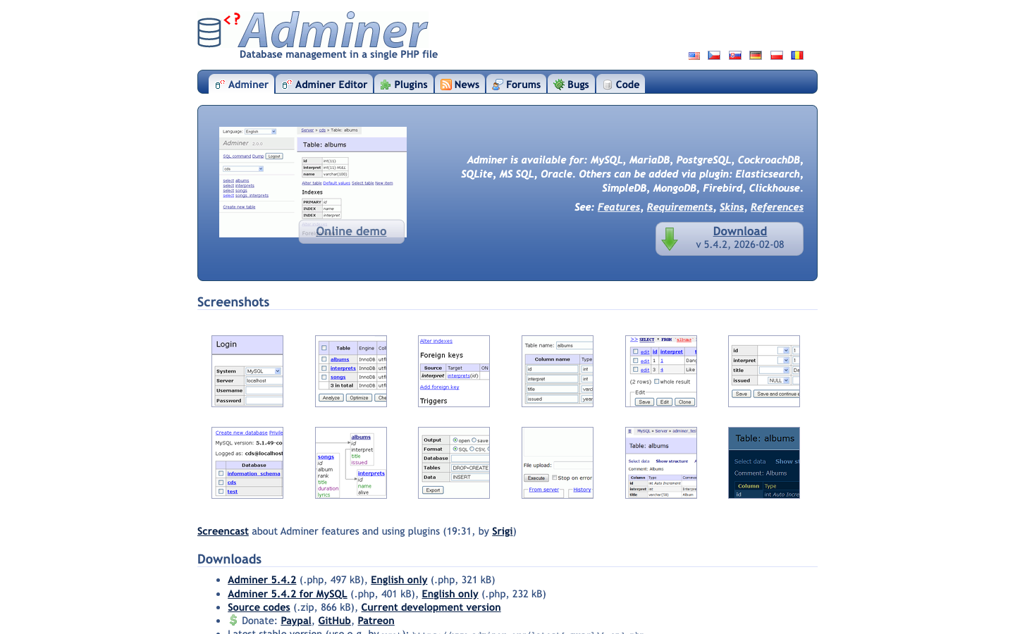 adminer