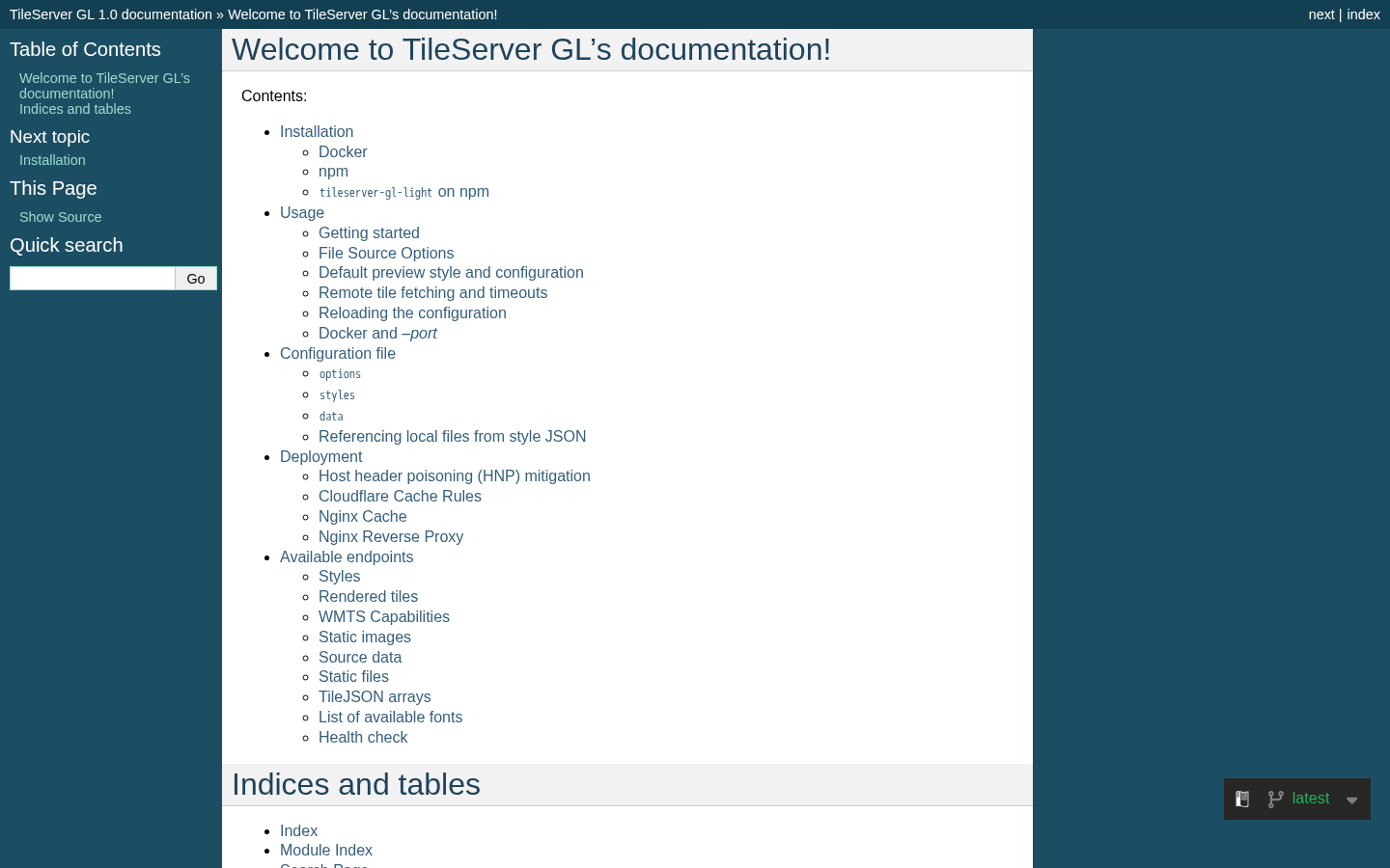 tileserver-gl