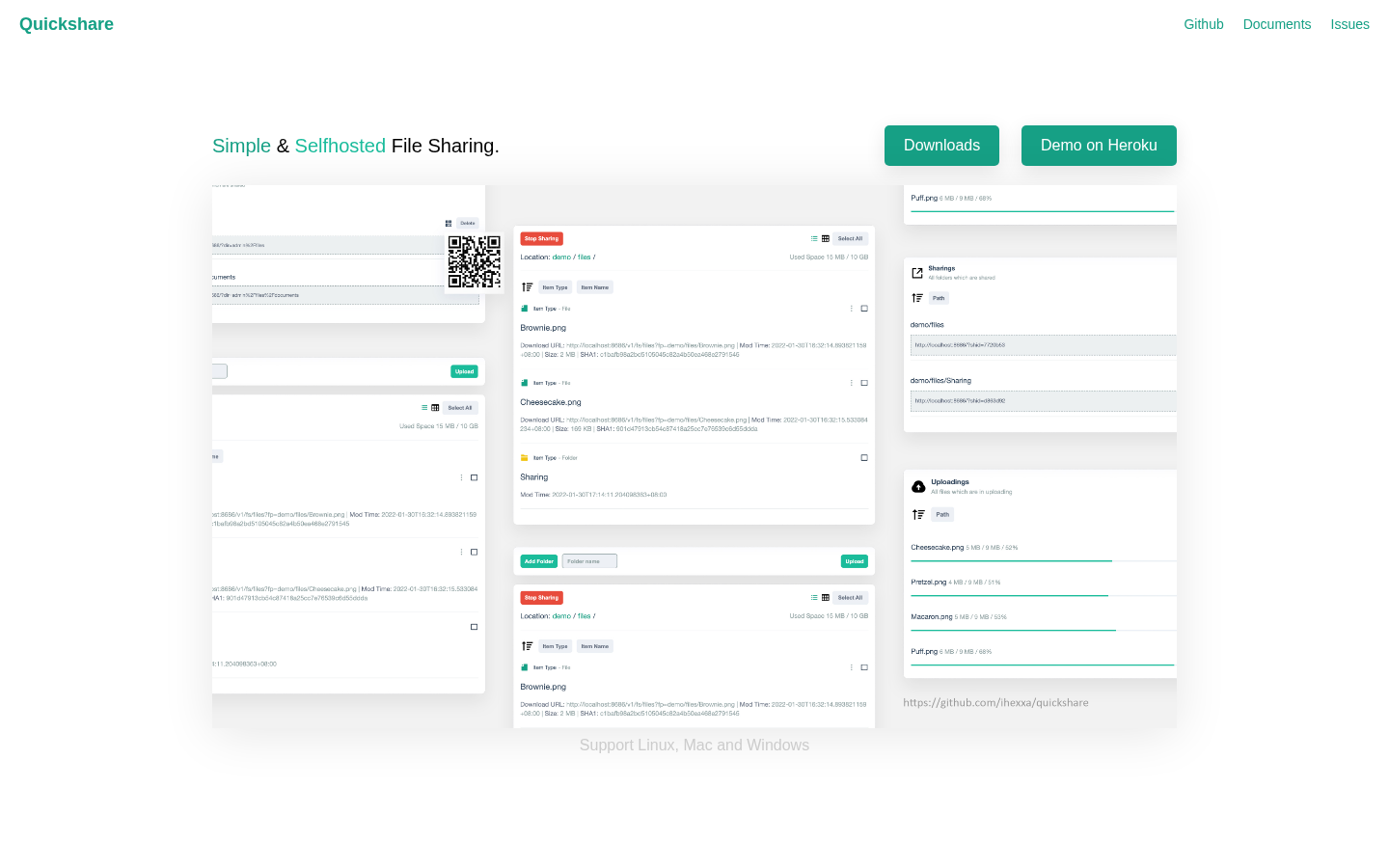 quickshare screenshot