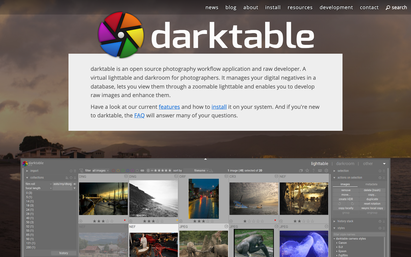 darktable