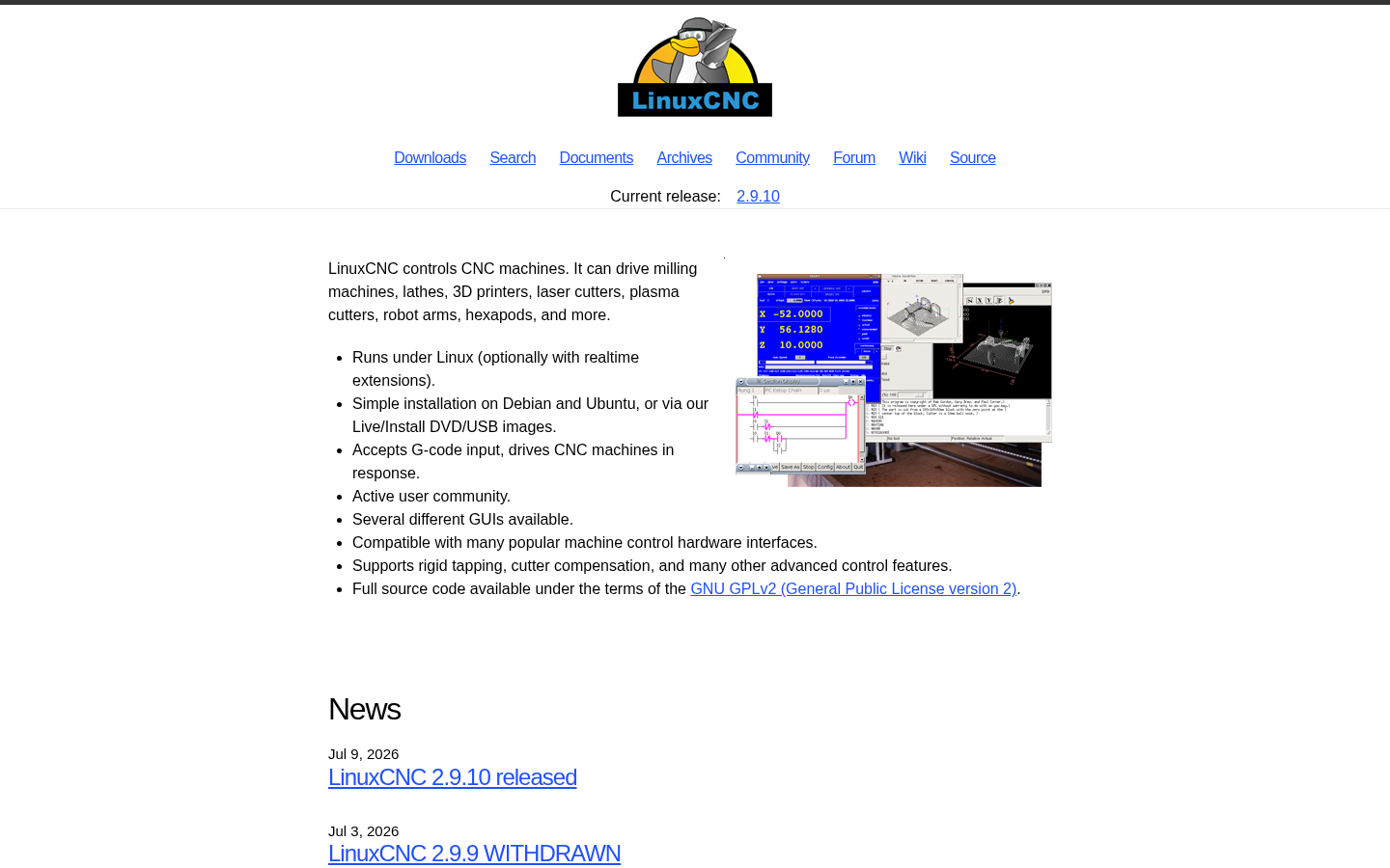 linuxcnc screenshot