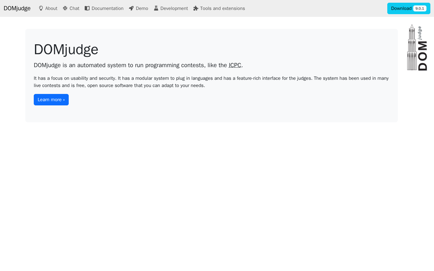 domjudge screenshot
