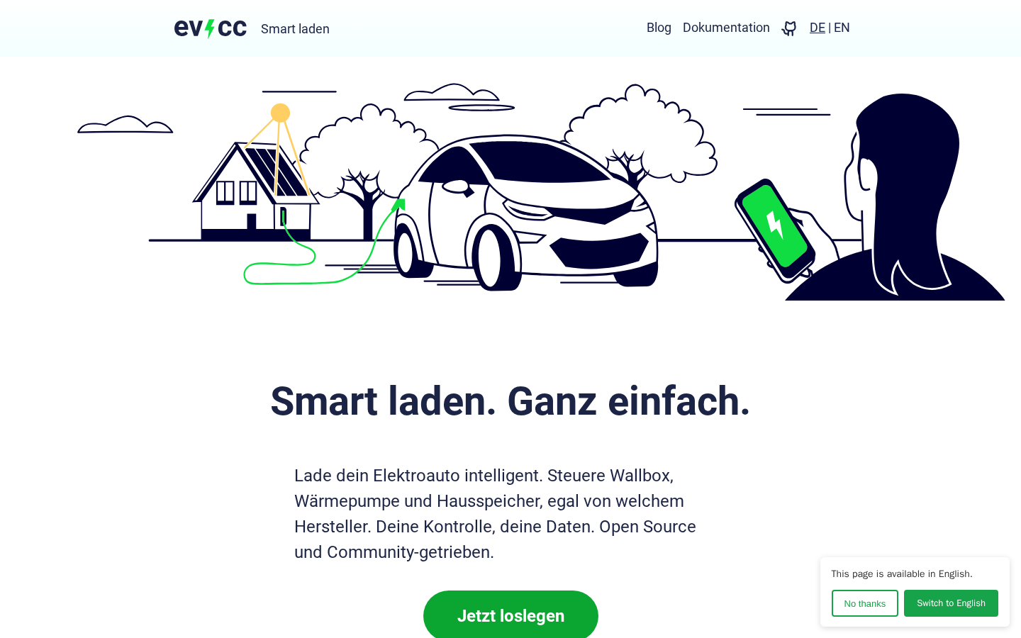 evcc screenshot