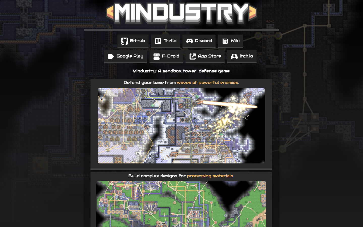Mindustry screenshot