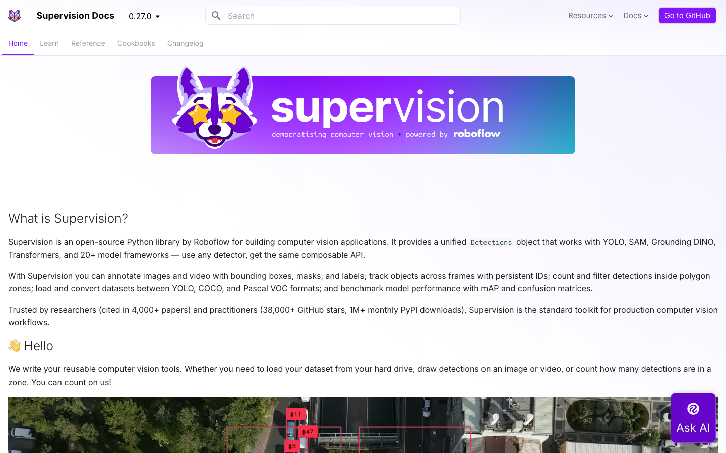 supervision screenshot
