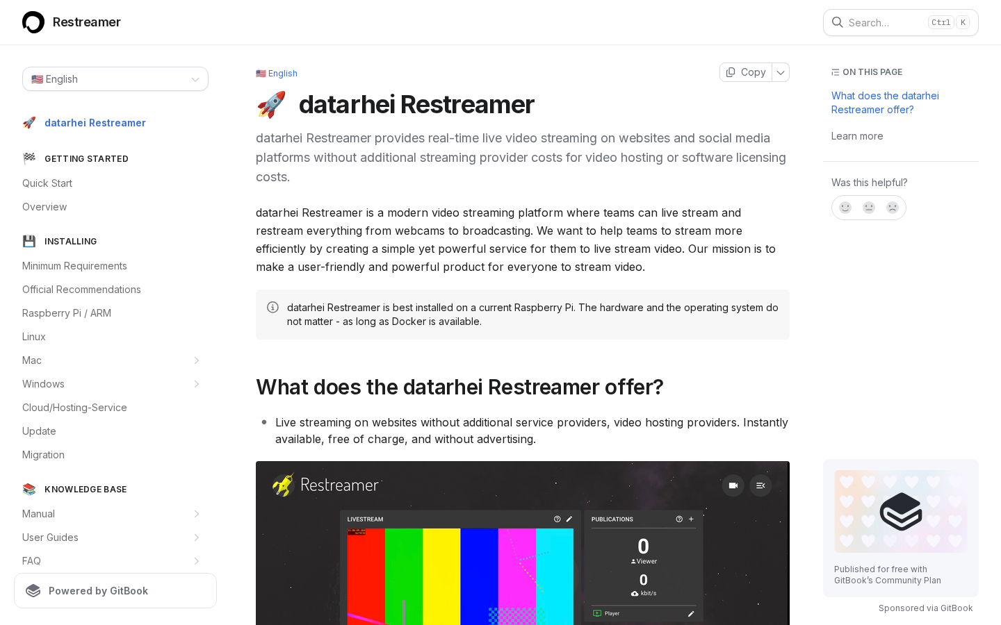 restreamer screenshot