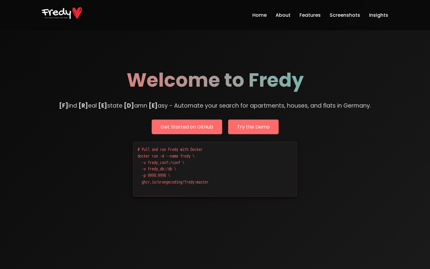 fredy screenshot