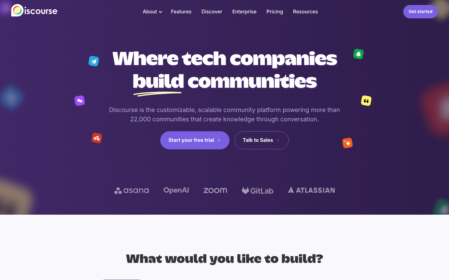 discourse screenshot