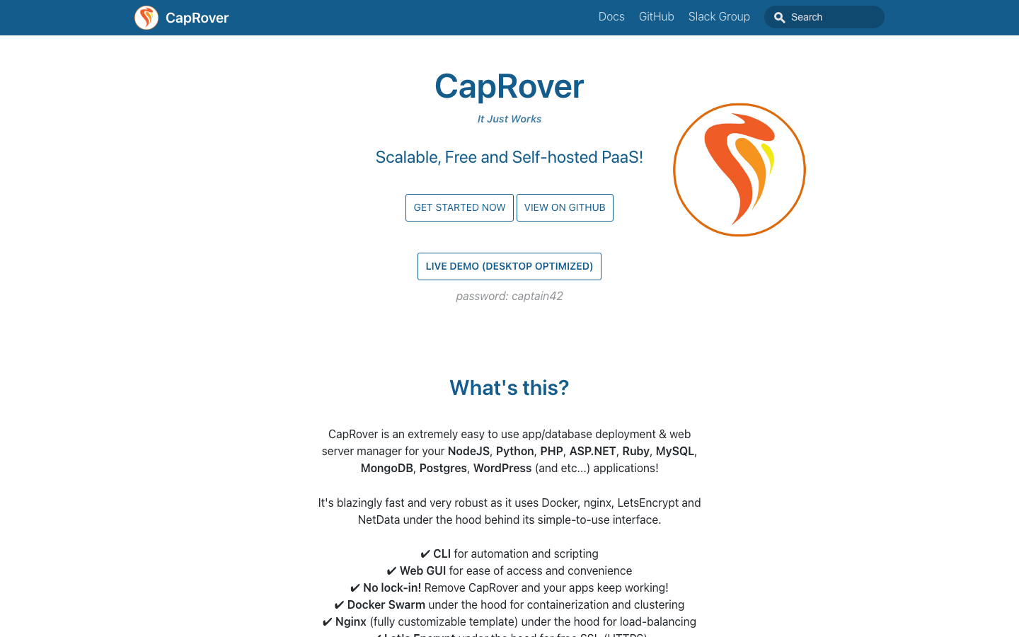 caprover
