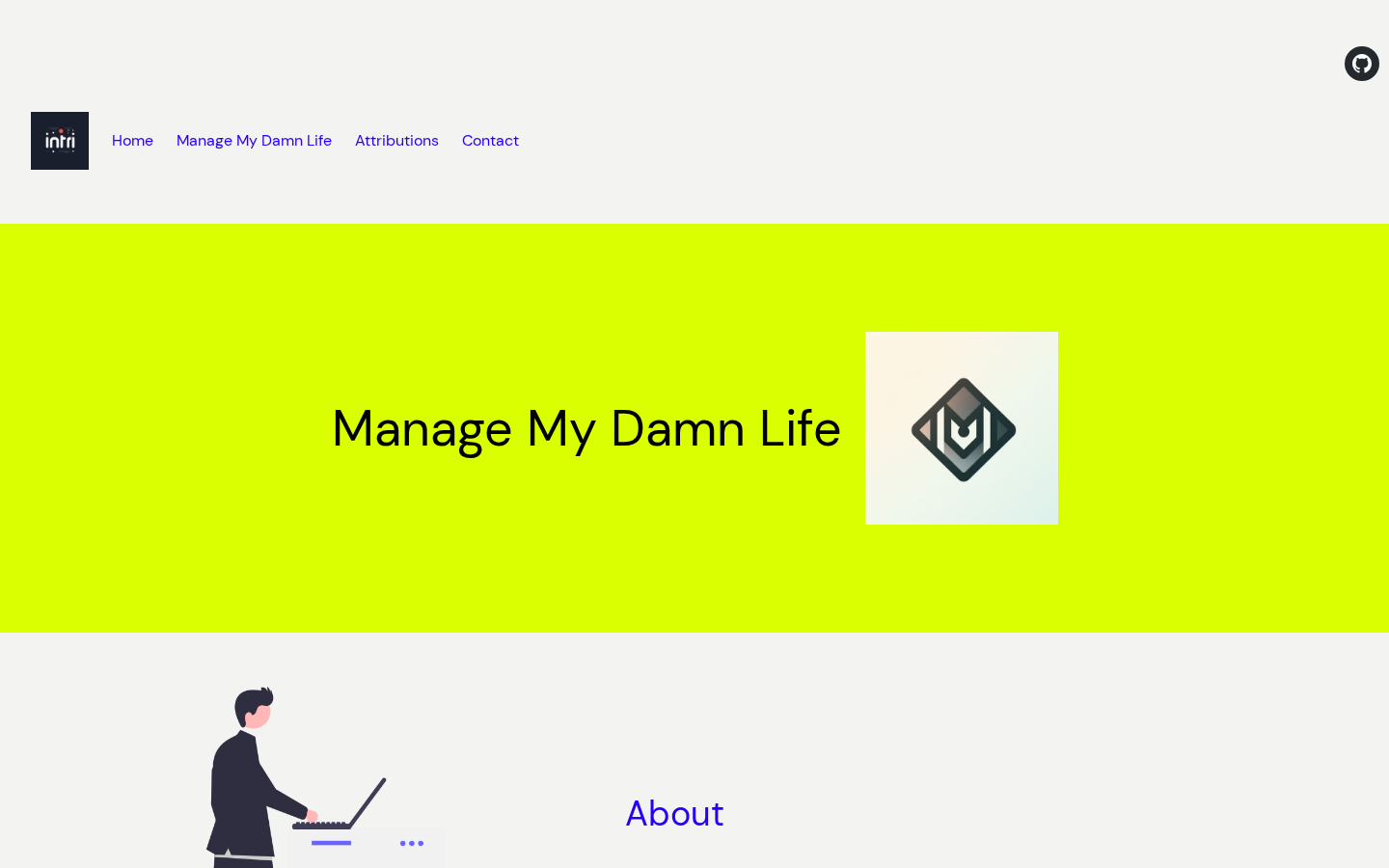 manage-my-damn-life-nextjs screenshot