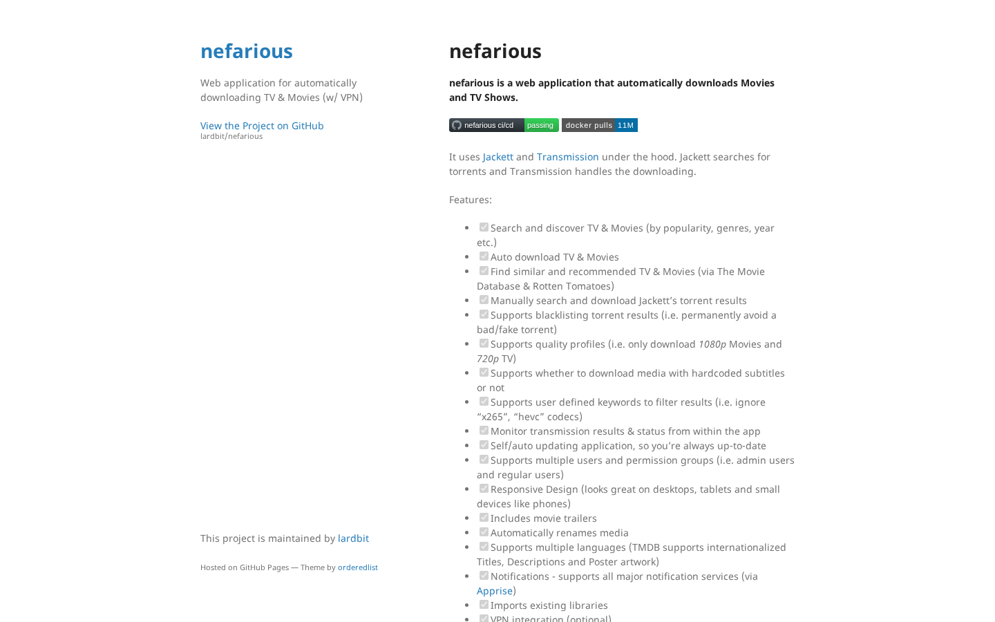 nefarious