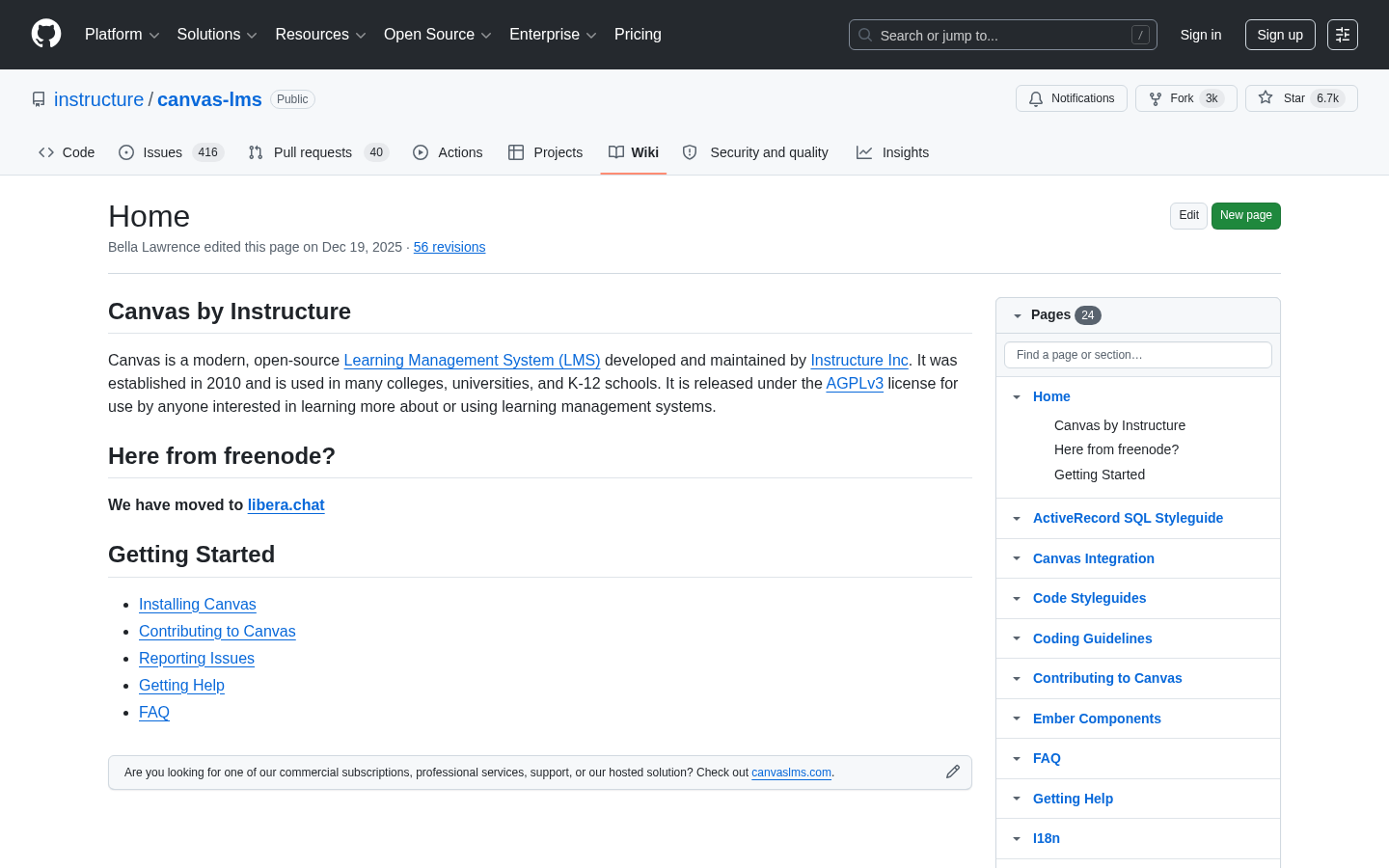 canvas-lms screenshot
