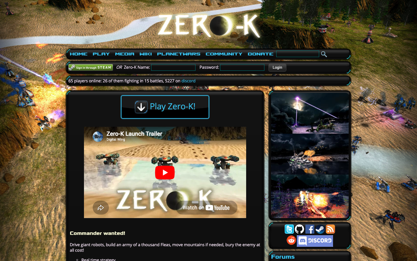 Zero-K screenshot