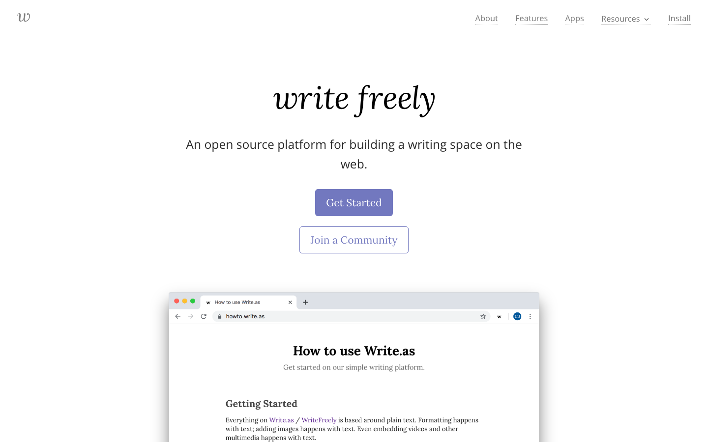 writefreely