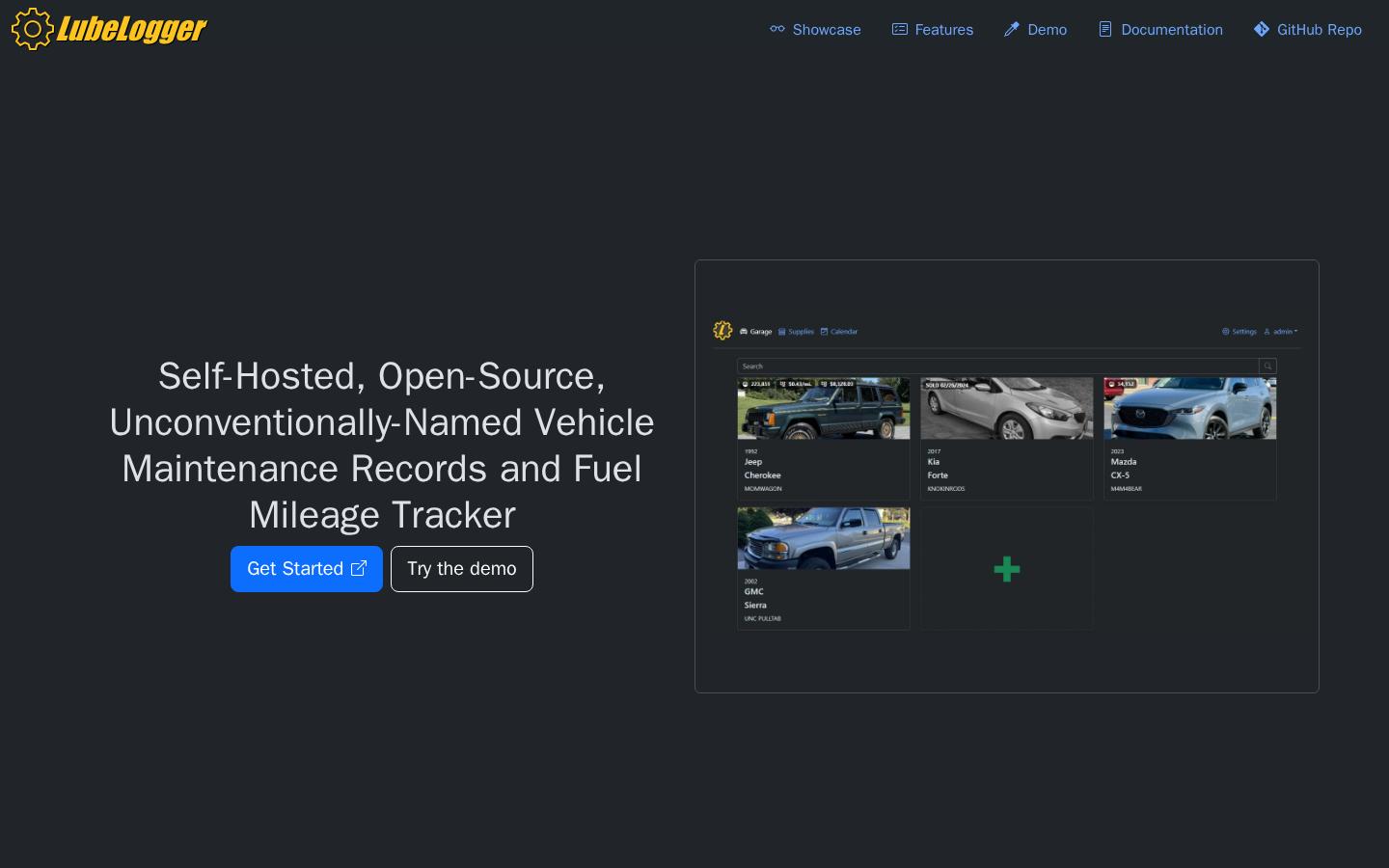 lubelog screenshot