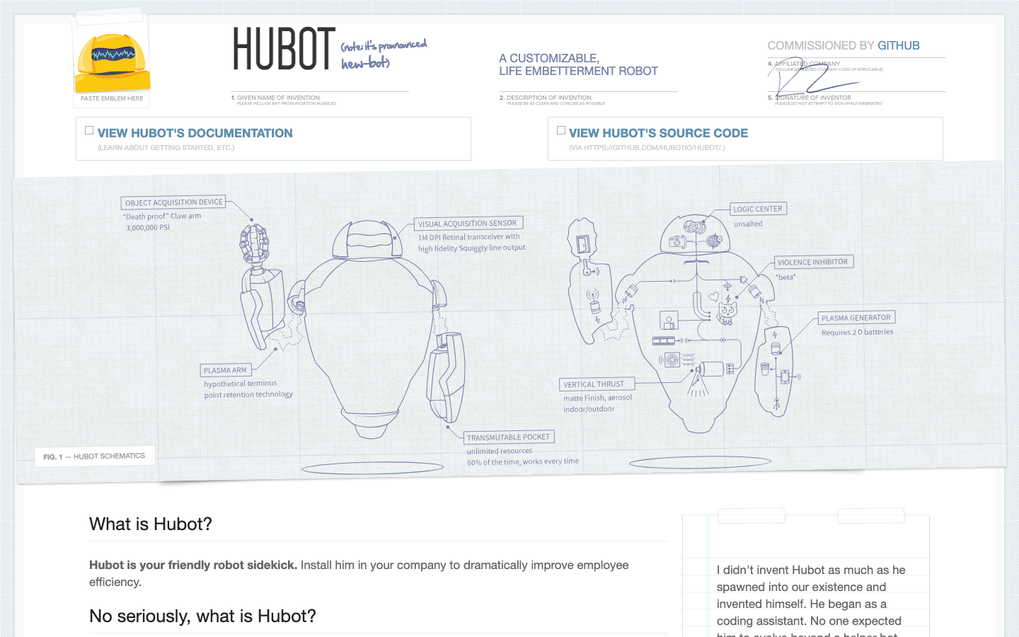hubot screenshot