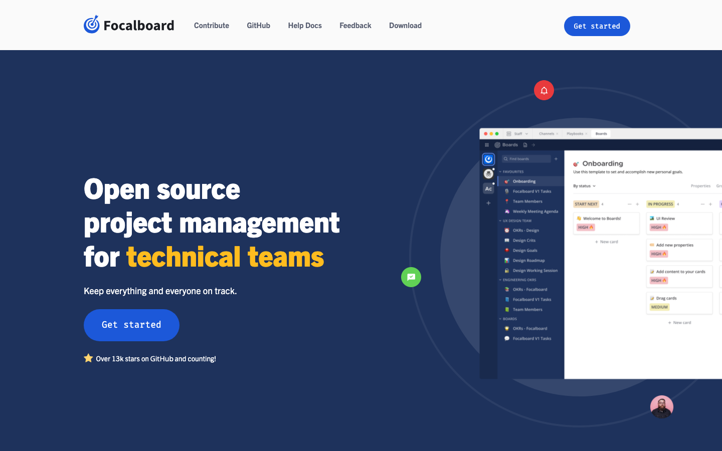 focalboard screenshot