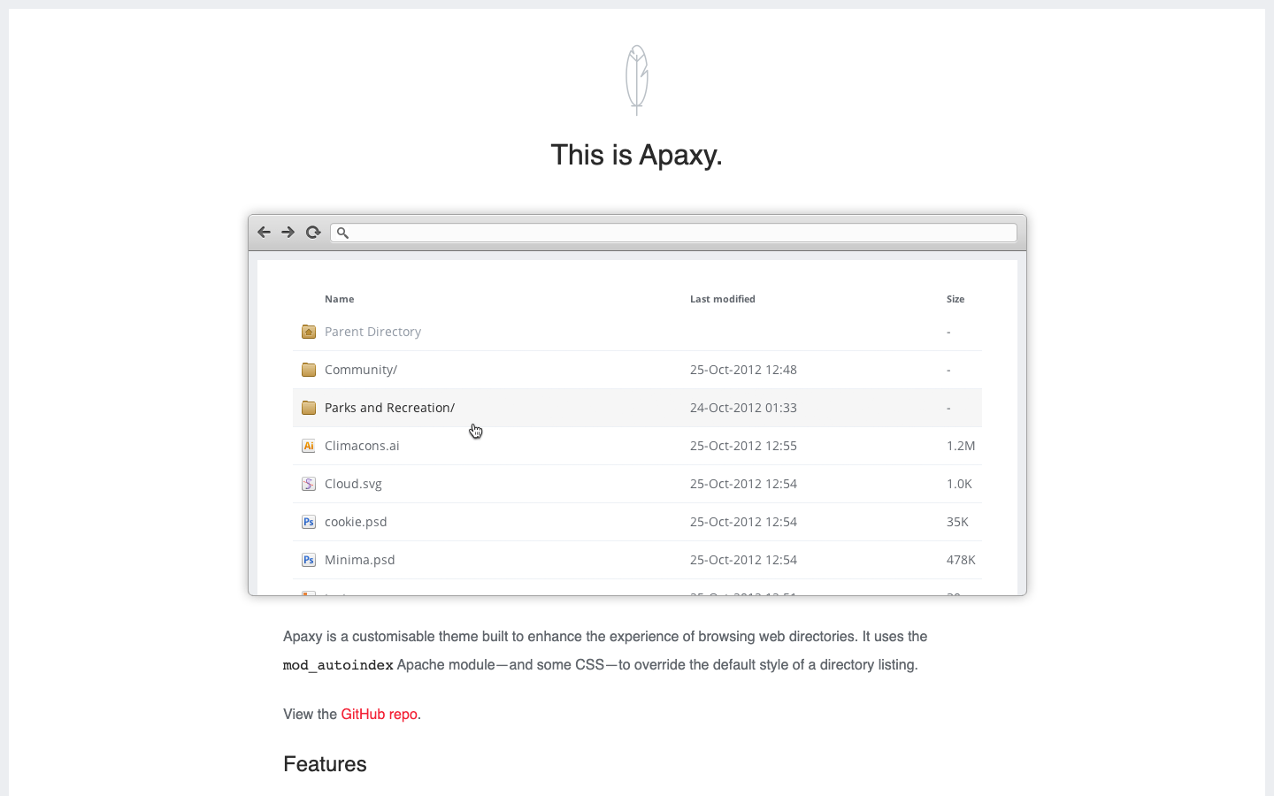 apaxy screenshot